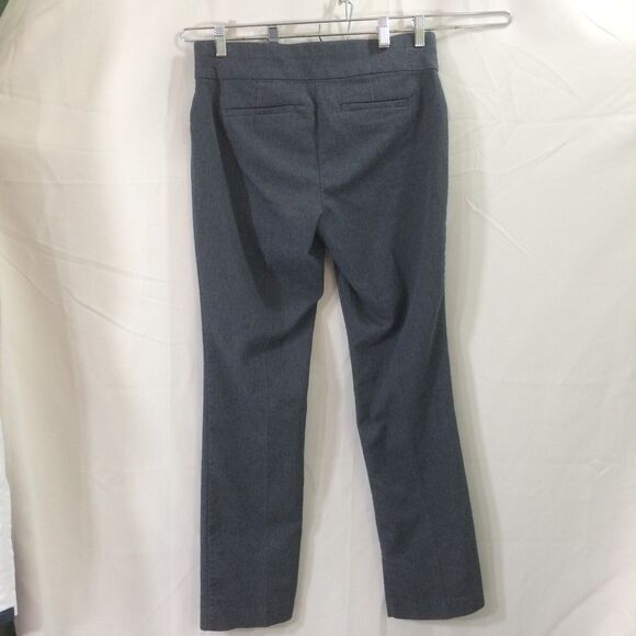 Croft & Barrow Effortless Stretch Pants Gray Pull On Size 8 Long Career Office - Picture 5 of 6